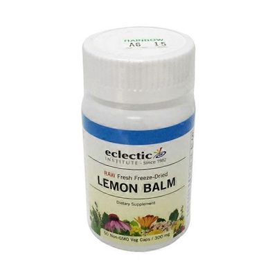 Eclectic Institute Lemon Balm 50vcap