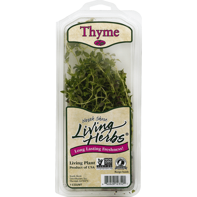Living Herbs Herb Thyme Clamshell