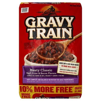 Gravy Train Dog Food, Meaty Classic (15.4 lb) - Instacart