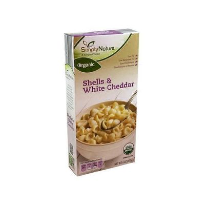 Simply Nature Organic Shells and White Cheddar