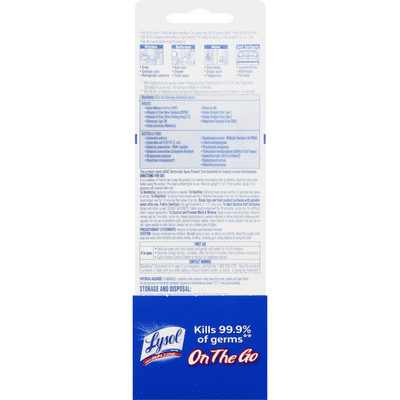 Lysol Disinfectant Spray, Crisp Linen Scent