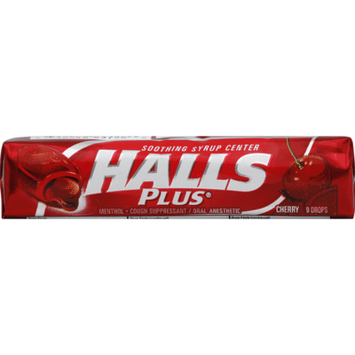 Halls Cough Suppressant/Oral Anesthetic, Menthol, Cherry