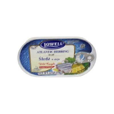 Lowell Atlantic Herring In Oil