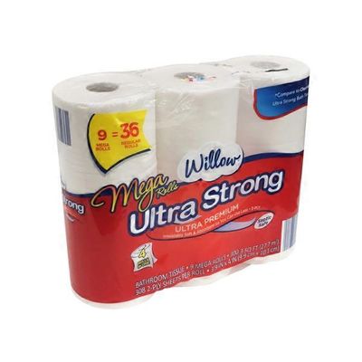 Willow Mega Roll Ultra Strong Bath Tissue