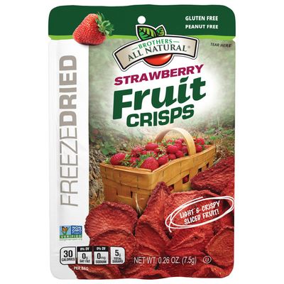 Brothers All Natural Freeze-Dried Strawberry Fruit Crisps