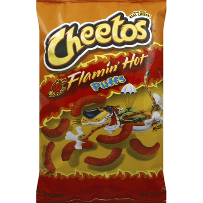 CHEETOS Hot Puffs Cheese Flavored Snacks