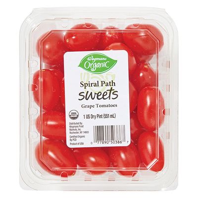 Organic Red Grape Tomato Package