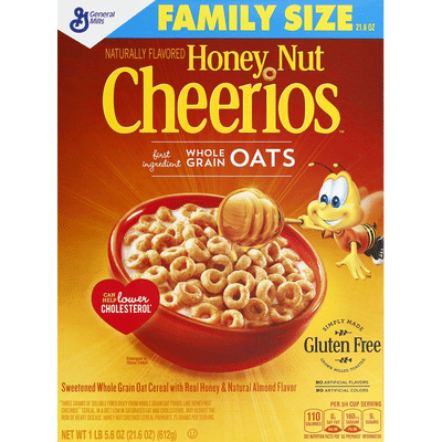 Cheerios Cereal, Family Size