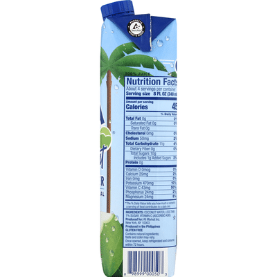 Vita Coco Coconut Water, Pure