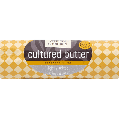 Vermont Creamery Lightly Salted Cultured Butter