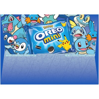 Oreo Mini Chocolate Sandwich Cookies, Original Flavor, 12 Snack Packs