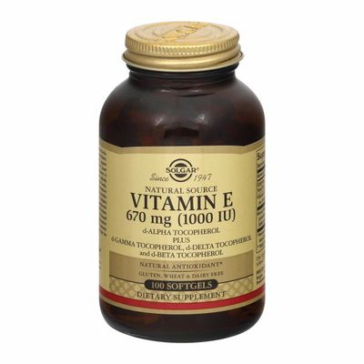 Solgar Vitamin E, 670 mg, Softgels