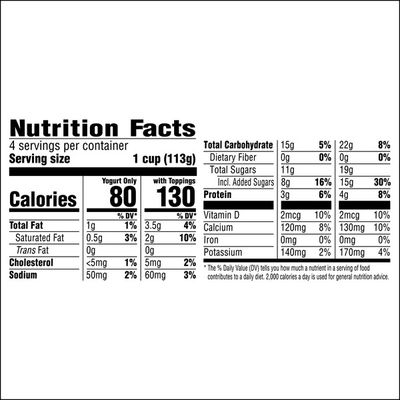 YoCrunch Low Fat Vanilla with M&Ms Yogurt