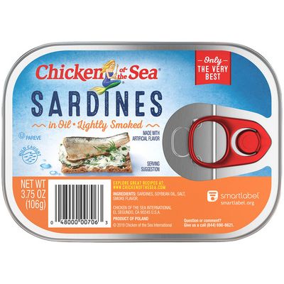 Chicken of the Sea Smoked in Oil Sardines