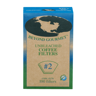 Beyond Gourmet Cone Style #2 Coffee Filters Unbleached - 100 CT