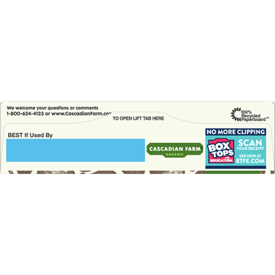 Cascadian Farm Organic Chocolate Chip Chewy Granola Bars, 6 Bars