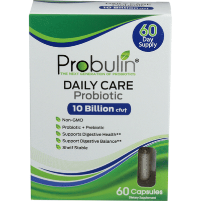 Probulin DAILY CARE Probiotic 10 Billion cfu Dietary Supplement Capsules