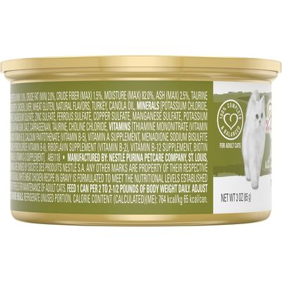 Fancy Feast Natural Wet Cat Food, Gourmet Naturals White Meat Chicken Recipe in Gravy