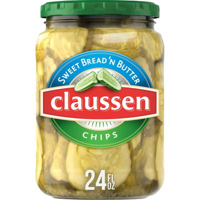 Claussen Sweet Bread N Butter Pickle Chips 24 Fl Oz Instacart