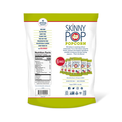 SkinnyPop Popcorn SkinnyPack Original