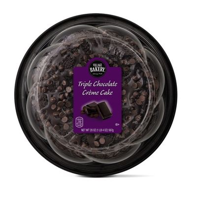 Bake Shop Triple Chocolate Creme Cake