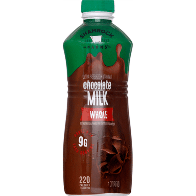 Shamrock Farms Milk, Whole, Chocolate