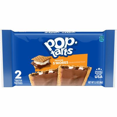 Kellogg's Pop-Tarts Toaster Pastries, Breakfast Foods, Baked in the USA, Frosted S'mores