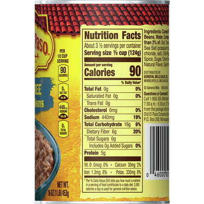 Old El Paso Fat Free Refried Beans