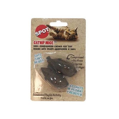 SPOT 100-Percent Catnip Candy Mice Cat Toy