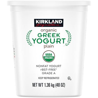 Kirkland Signature Organic Greek Yogurt, 48 oz