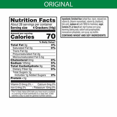 Kellogg's Club Crackers, Snack Crackers, Original