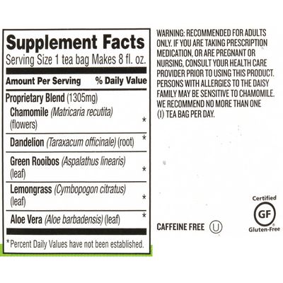 Celestial Seasonings Sleepytime Detox Caffeine Free Herbal Supplement Tea Bags