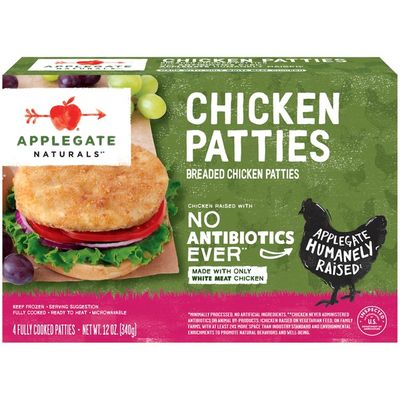 Applegate Organic Chicken Patties 4 Ct
