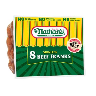 Nathan's Skinless Beef Franks