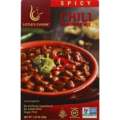 Littles Cuisine Chili Seasoning Mix, Spicy