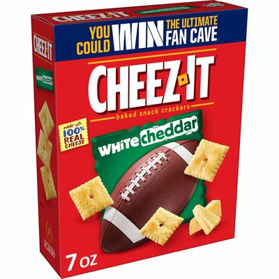 Cheez-It Cheese Crackers, Baked Snack Crackers, White Cheddar
