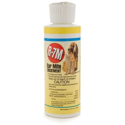 R-7M Ear Mite Treatment For Dogs & Cats