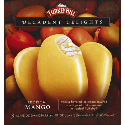 Turkey Hill Ice Cream Bar, Tropical Mango