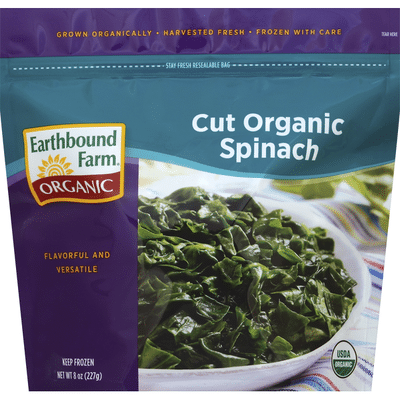 Earthbound Farms Spinach, Cut