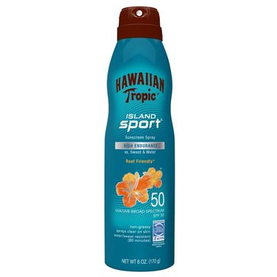 Hawaiian Tropic Island Sport Broad Spectrum Sunscreen Spray