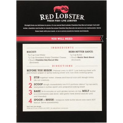 Red Lobster Cheddar Bay Biscuit Biscuit Mix 11 36 Oz Instacart