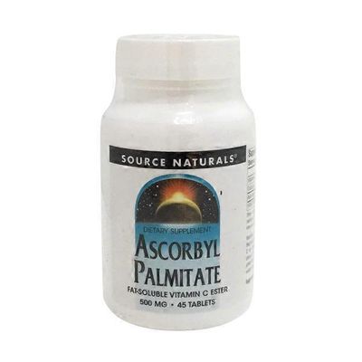 Source Naturals Ascorbyl Palmitate Dietary Supplement, 500 Mg