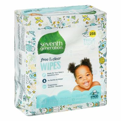 Seventh Generation Baby Wipes Unscented And Sensitive