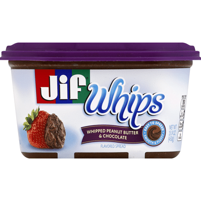 Jif Whips Whipped Peanut Butter & Chocolate