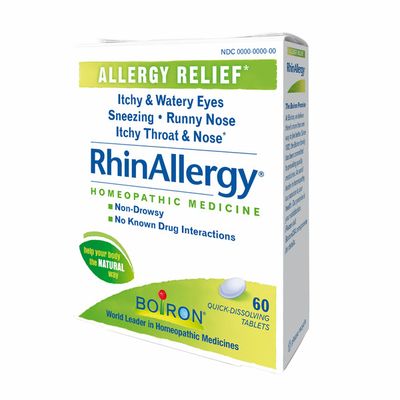 Boiron Rhinallergy Homeopathic Medicine for Allergy Relief