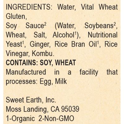 Sweet Earth Traditional Seitan Strips