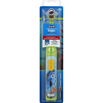 Oral-B Toothbrush, Battery, Soft, Disney Pixar Finding Dory