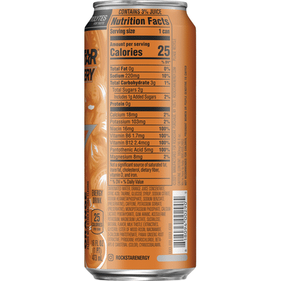 Rockstar Energy Drink, Orange