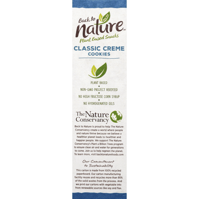 Back to Nature Cookies, Classic Creme