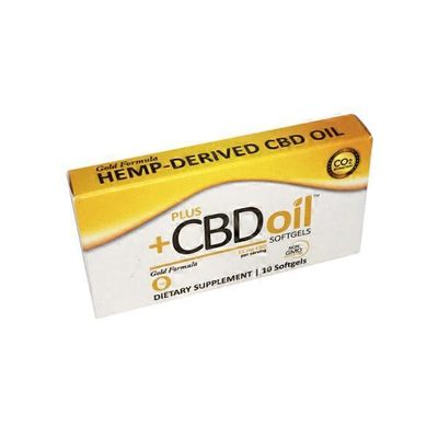 PLUS CBD oil Full Spectrum Hemp Extract DIETARY SUPPLEMENT HEMP SOFTGELS